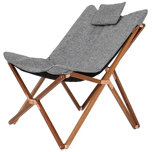 Стул раскладной Bo-Camp Bloomsbury M Grey (1200369) - фото 6