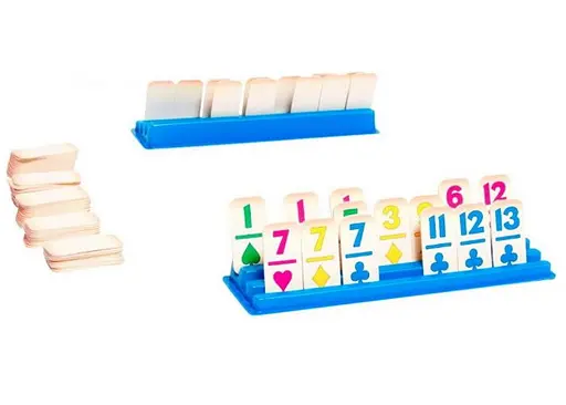 Настольная игра Tactic Румми дорожная версия (Руммикуб, Rummy compact) (02743) - фото 2