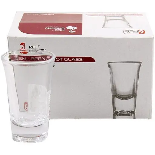 Набор рюмок стеклянных Ristal 35 мл 6 шт. CY003