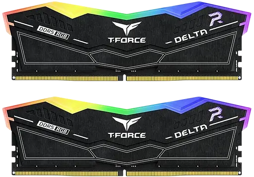 Оперативная память Team 32GB (2x16GB) DDR5 6400MHz T-Force Delta RGB Black (FF3D532G6400HC40BDC01) - фото 3