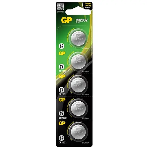Літієва батарейка GP CR2032-U5 3V