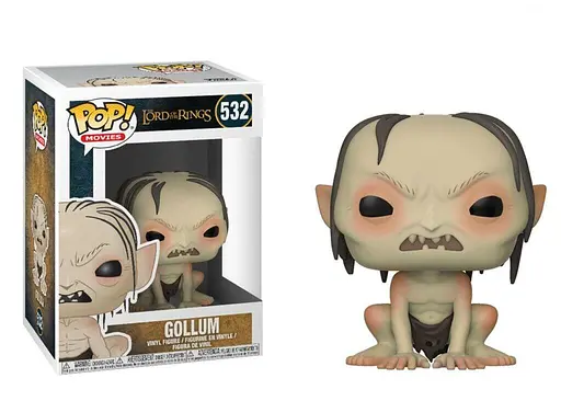 Фигурка Funko Pop Фанко Поп Lord of the Rings Властелин колец Gollum Голлум 10 см LR G 532