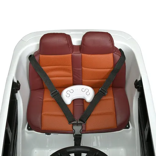 Дитячий електромобіль Bambi Джип M 4837EBLR-1 білий до 40 кг - фото 2