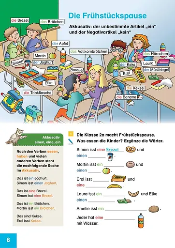 Wortschatzerweiterung und Grammatik – neue Geschichten - фото 2