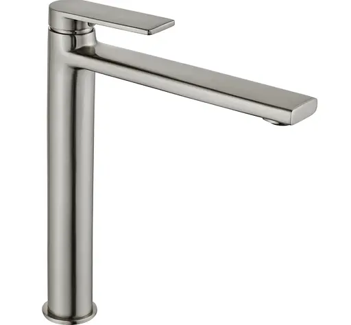 Смеситель для умывальника Rea Verso высокий nikiel brushed REA-B9140 Никель - фото 1