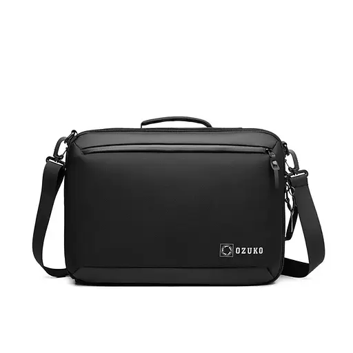 Рюкзак городской Ozuko 9490S 9л с отделением для ноутбука до 15,6" Black (16211) - фото 5