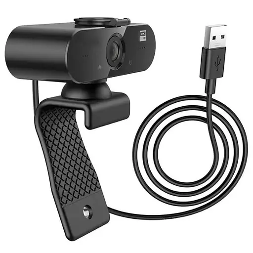 Веб-камера Borofone BDI04 Чорний - фото 1