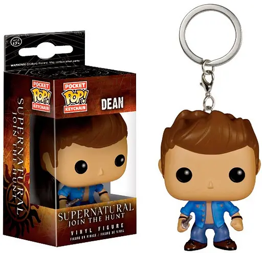 Фігурка-брелок Funko Pop Надприродне Дін Вінчестер Dean Winchester 4 см Serial Trinket S D - фото 1