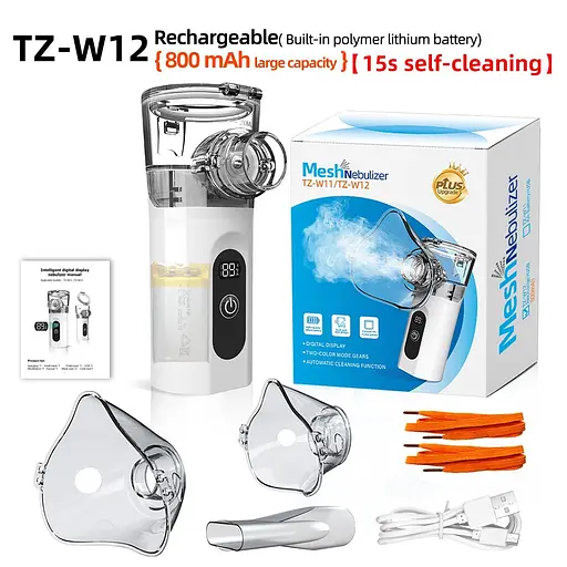 Інтелектуальний цифровий портативний інгалятор для лікування астми, інгалятор-небулайзер Nebulizat - фото 5