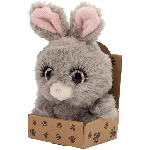 Мягкая игрушка Зайчик XY4124 Серый (2002013978305) - фото 1