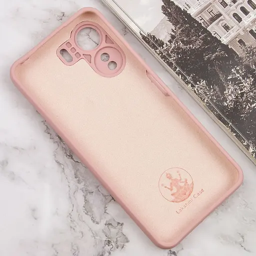 Чехол Silicone Cover Lakshmi Full Camera (AA) для Oppo A60 4G Розовый / Pink Sand - фото 3