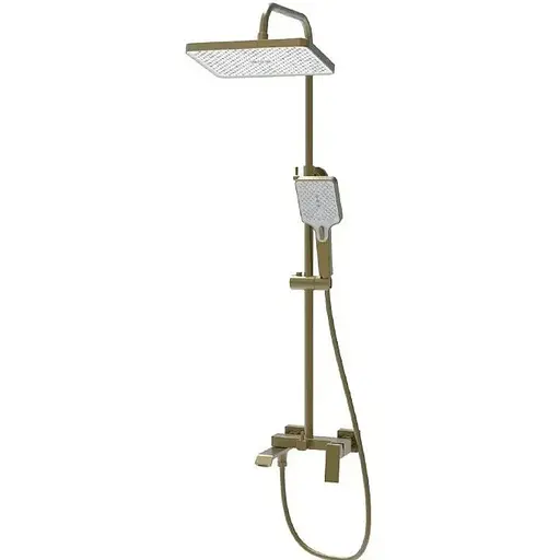 Душова система Haiba Gaudi 009-J Brushed Gold HB9584, Золотий - фото 1