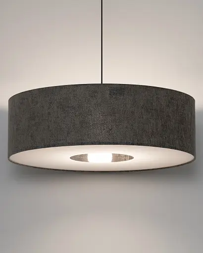 Подвесной светильник, люстра Nowodvorski 11675 Lago L E27 1x25W IP20 серый - фото 2