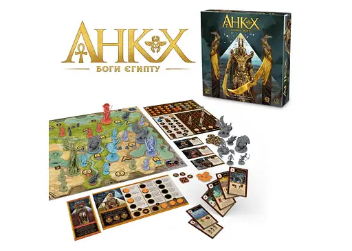 Настольная игра Woodcat Анкх: Боги Египта (Ankh: Gods of Egypt) (укр.) (W0007) - фото 10