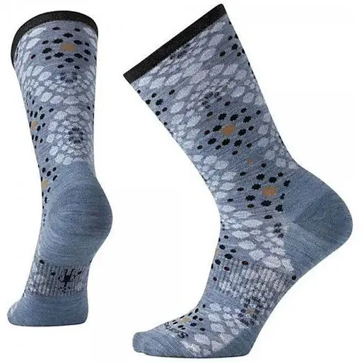 Носки Smart Wool Women's Pompeii Pebble Crew Blue Steel Heather S (1033-SW 10415.473-S)