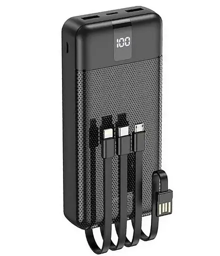 Універсальна зарядна батарея Power Bank Borofone BJ20A Mobile 20000 mAh (Чорний)