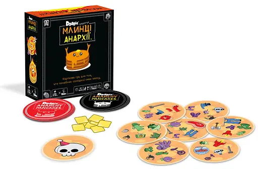 Настольная игра Rozum Доббль. Блины Анархии (Dobble Anarchy Pancakes) (укр.) (R060UA) - фото 5