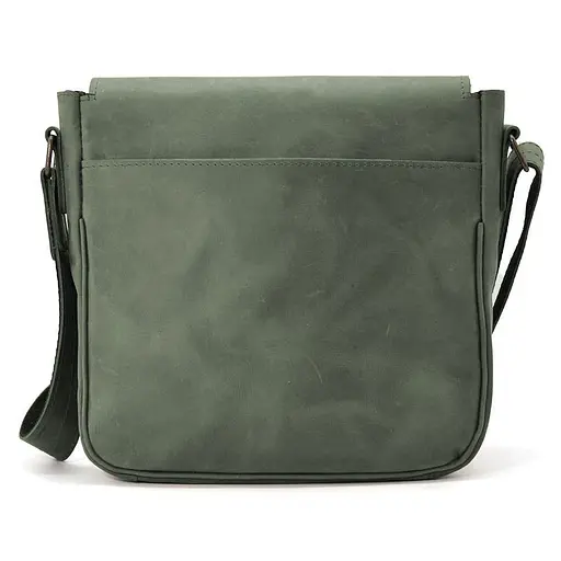 Чоловіча шкіряна сумка через плече TARWA 28х26х9 см sum0028295 - фото 7