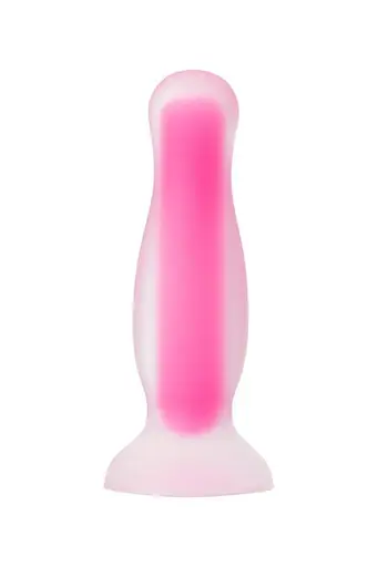 Анальна пробка Toyfa Mortimer Glow 12.5 см (рожевий)