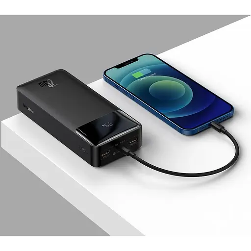 Power Bank Baseus Bipow Digital Display 30000mAh 20W Black (PPDML-N01) - фото 5