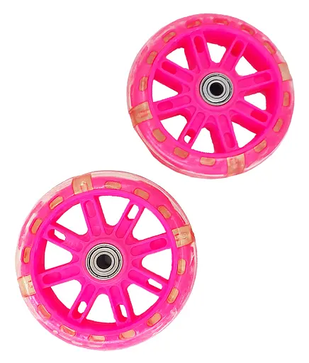 Колеса для дитячого велосипеда / самоката 11 см рожевий (G0000992) - фото 1