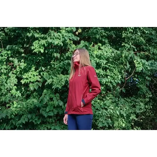 Куртка Salewa Puez Aqua 4 2.5L PTX Jacket W M Бордовый (1054-013.012.0538) - фото 4