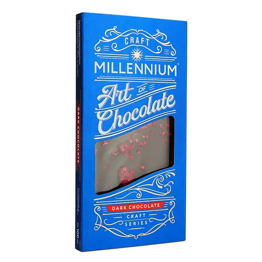 Уценка. Шоколад Millennium Craft Series черный с малиной 100 г (917264) - фото 1