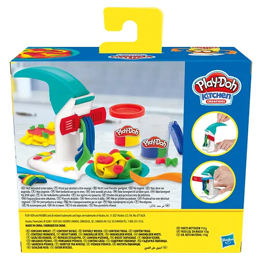 Набор для творчества Hasbro Play-Doh с лепочной массой Маленький кухонный набор Lil Noodle Playset (F3159_F3465) - фото 3