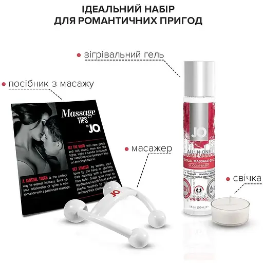 Набор для массажа System JO ALL IN One MASSAGE GIFT SET - фото 2