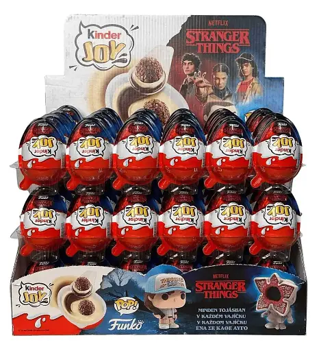 Комплект Kinder Joy 72 шт Дивные Дива Funko Netflix Stranger Things по 20 г