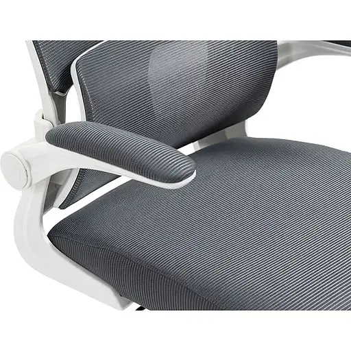 Офисное кресло GT Racer X-5728, бело-серое (X-5728 White/Gray) - фото 8