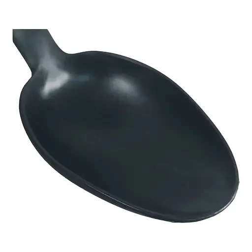 Ложка кулінарна кухонна кухарська пластикова термостійка Gavar 30.5 см, Kitchen Master Чорний 86566 - фото 2