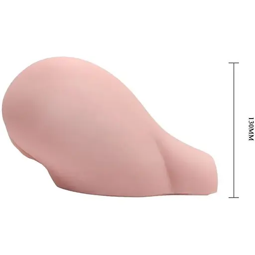 Мастурбатор с двойной вибрацией и двумя входами Crazy Bull BM-009107Z-1, Телесный - фото 9