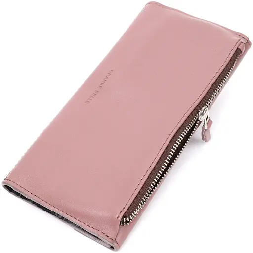 Кожаный женский кошелек Grande Pelle 21х10.5х2 см acs0027019 - фото 2