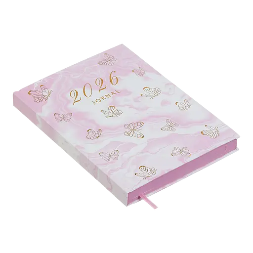 Щоденник датований Buromax Mist 2026 поліграфічний A5 світло-рожевий (BM.21164-43) - фото 3