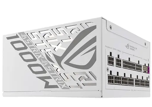 Блок живлення ASUS ROG Strix 1000W ATX 3.1 80+ Platinum White Edition (90YE00W4-B0NA00) - фото 4