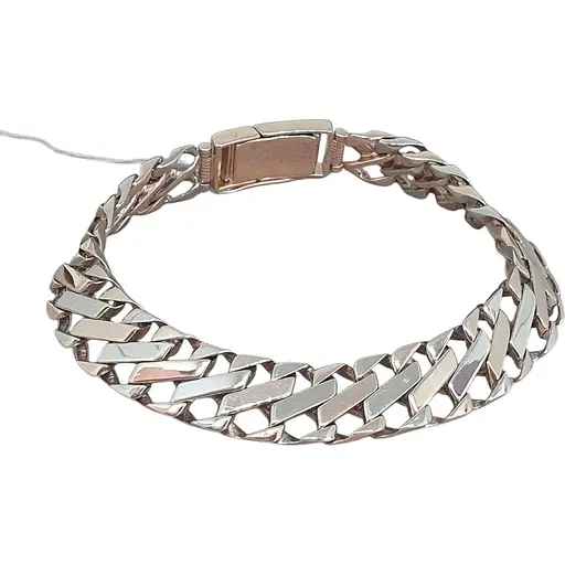 Золотой мужской браслет Семейные драгоценности. 1520091 21,5