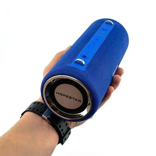 Портативна Bluetooth-колонка Hopestar H39 бездротова колонка з радіоприймачем фм бумбокс - фото 3