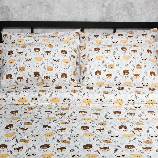 Набор наволочек Moon&Star Бязь Gold Люкс Jungle Joy 50х70 см 2 шт - фото 1