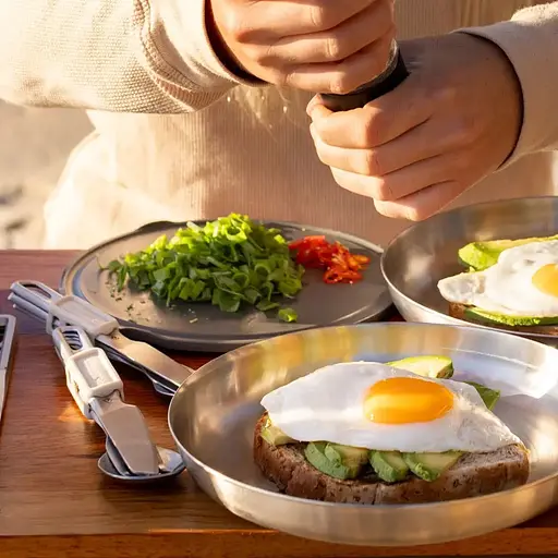 Набор столових приборов Sea To Summit Detour Stainless Steel Cutlery Set (1033-STS ACK036021-121801) - фото 3