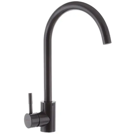 Набор кухонная мойка со смесителем и дозатором Mixxus SET-6045-200x1.0-PVD MX0587, Черный матовый - фото 3