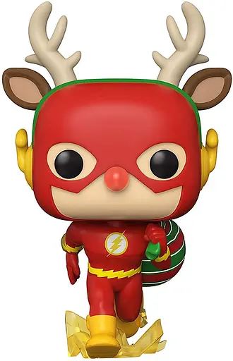 Фігурка Funko Pop Супер герої Флеш Super Heroes Holidays Flash 10 см SН F 356 - фото 2