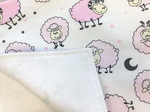 Непромокаемая пеленка Moontime "Овечки розовые" - фото 2