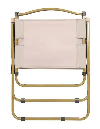 Складний стілець Market Union зі спинкою 80х52х45 см бежевий (1004590) - фото 3