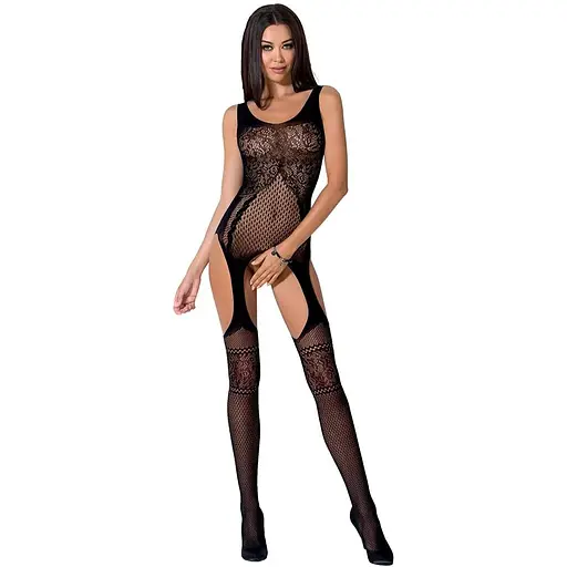 Бодистокинг Passion BS061 Black - фото 3