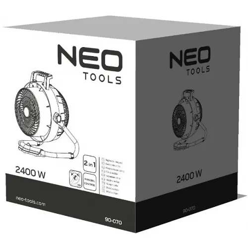 Теплова гармата Neo Tools 2,4 кВт (90-070) - фото 6