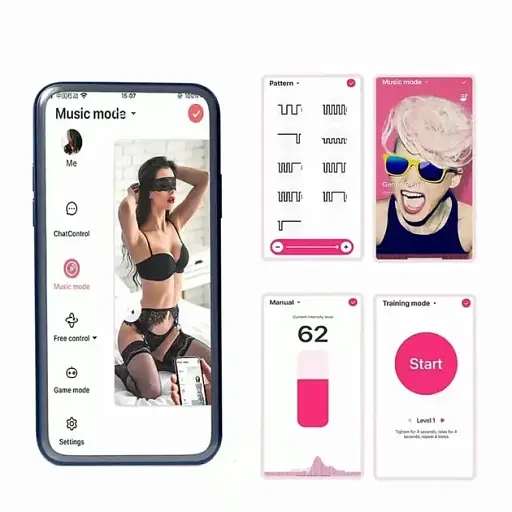 Смарт віброяйце I’MCUM Magic Motion Vini з додатком для смартфона та дистанційним керуванням (7970379617707) - фото 8