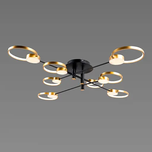 Люстра светодиодная акриловая Sirius Ш 1312/8 (80W) - фото 2