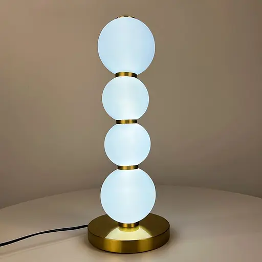 Настольная лампа с геометрическим корпусом 45х12 см | Арт. TSG014 | Line F - фото 6