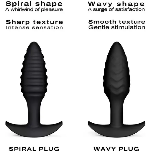 Анальна пробка Dorcel Spiral Plug діаметр 3 см силікон - фото 4